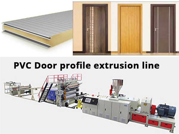 PVC-Door-profile-extrusion-line