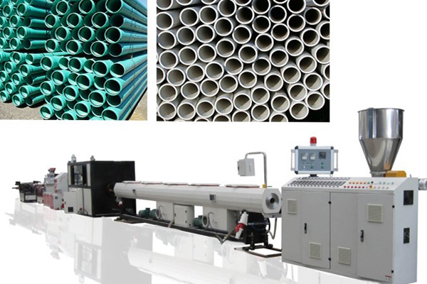 PVC Double Pipe Extrusion Line