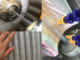 PVC stainless steel wire reinforced hose line satisfied Russia customers