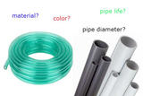  How does the plastic pipe make? what is the material?